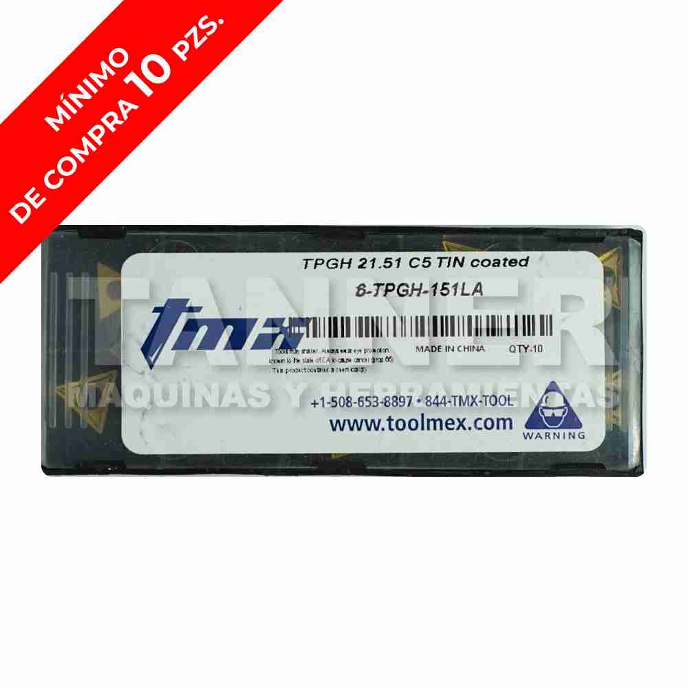 INSERTO TPGH 21.51 110204 C5 TIN