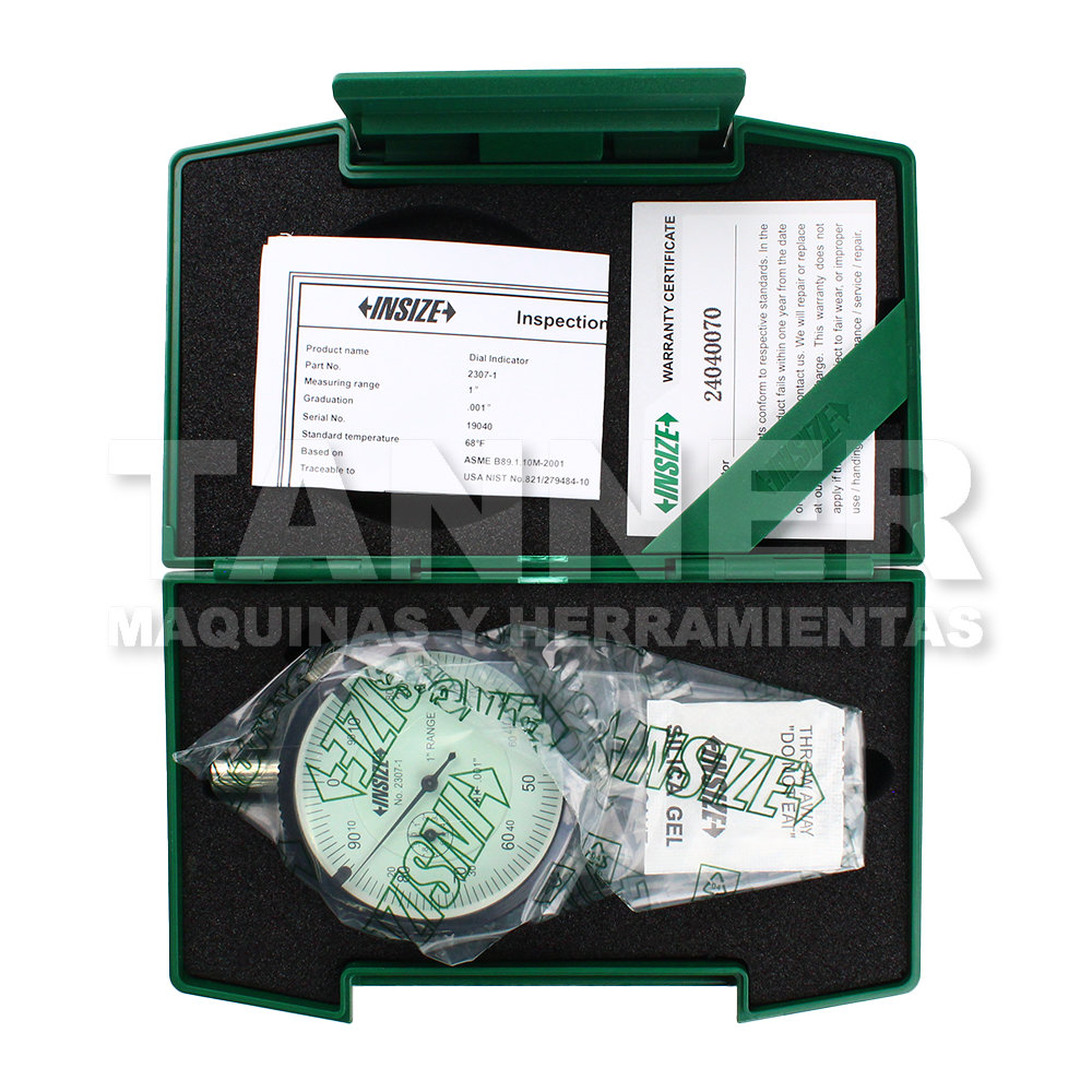 INDICADOR CARATULA 1PULG