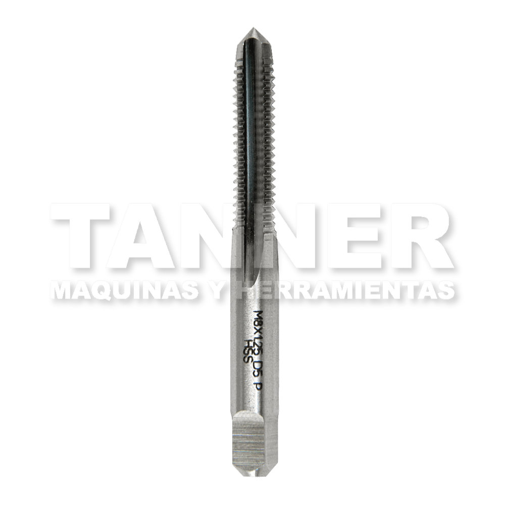 MACHUELO SEMICONICO HSS M8X1.25 4F