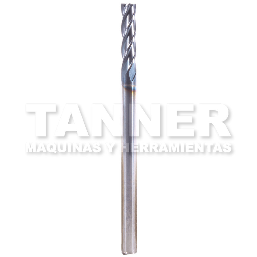 CORTADOR CARBURO 1/8PULG 4F TIALN