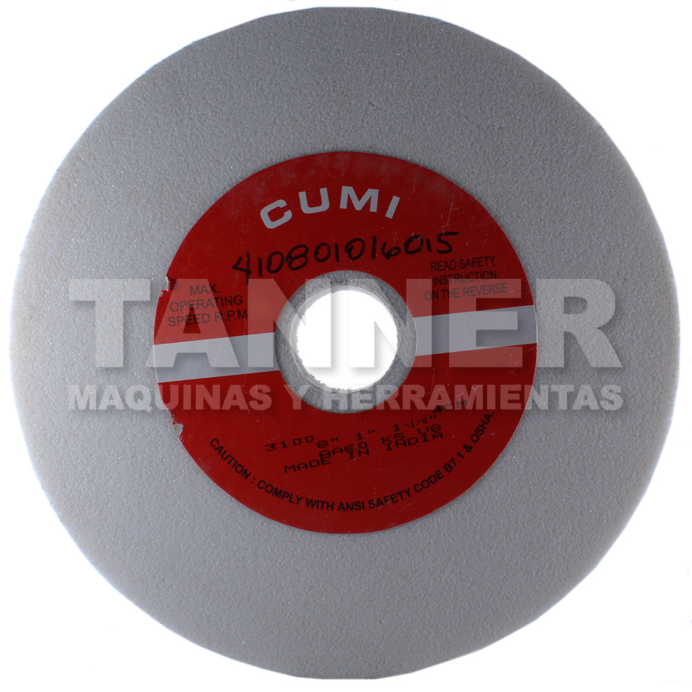 RUEDA RECTIFICADO 8X1X1-1/4 AA60 K5 V8 33MPS