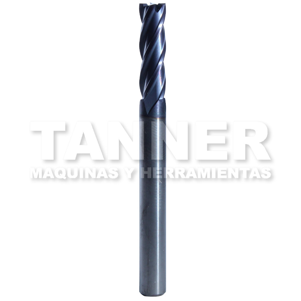 CORTADOR CARBURO 3/16X5/8X2 4F TIALN