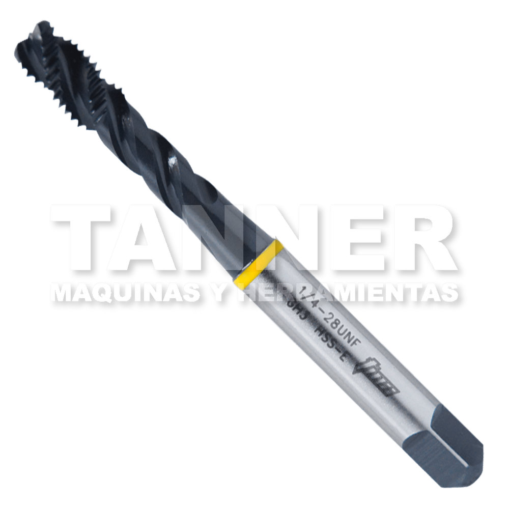 MACHUELO HELICOIDAL HSS 1/4-28 H3 3F