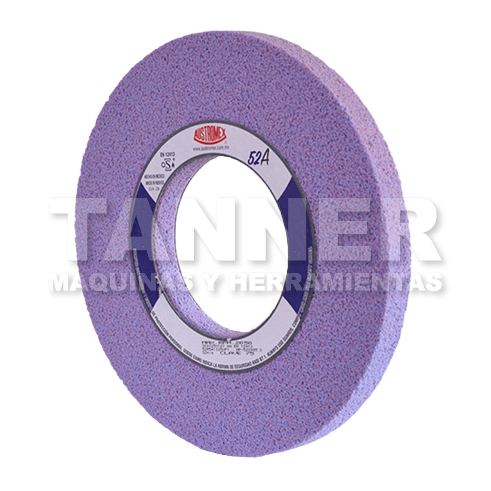 RUEDA ABRASIVA VITRIFICADA ROSA 52A 300 x 25 x 127 52A541I25VP1