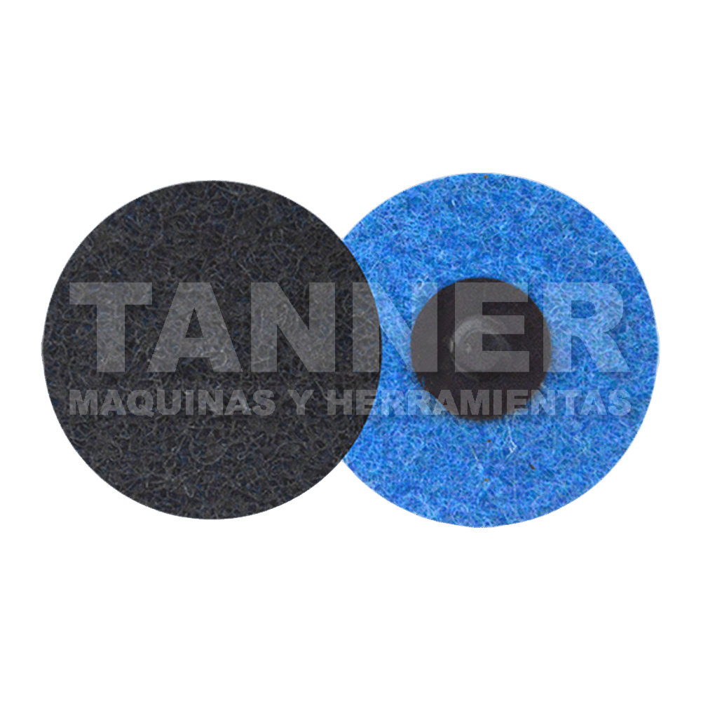DISCO DE FIBRA DE CAMBIO RAPIDO AZUL GRANO FINO 51