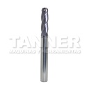 CORTADOR CARBURO BOLA 1/4X3/4X2-1/2 4F R1/8 TIALN