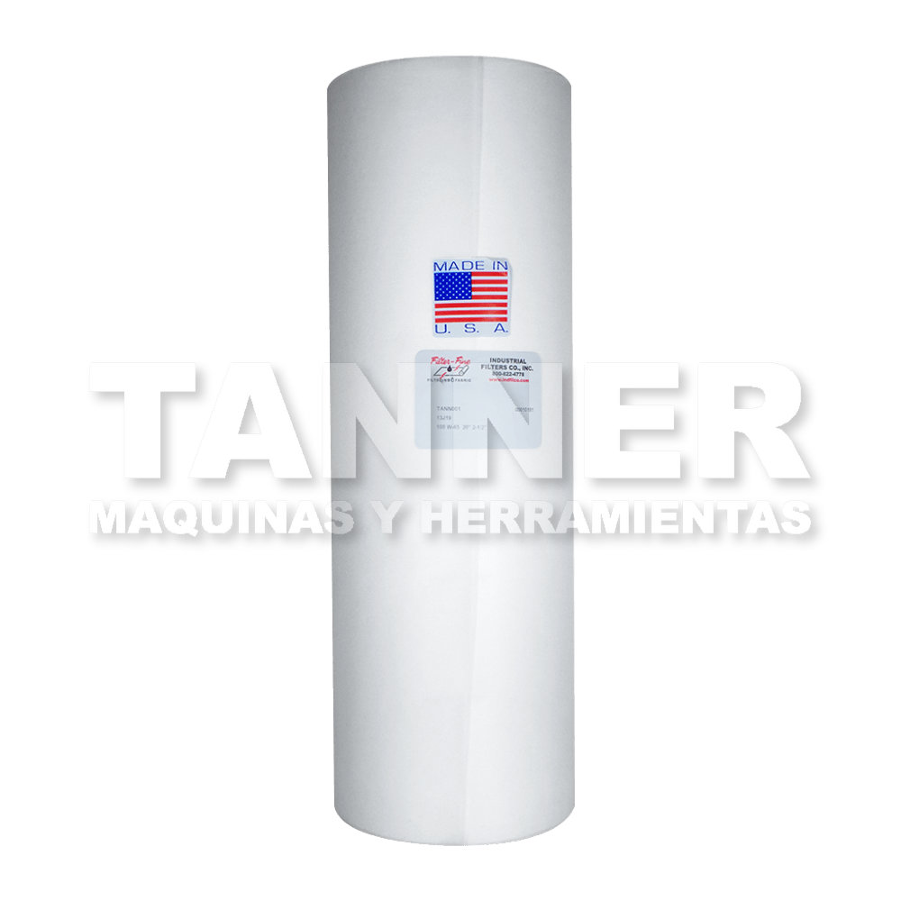 ROLLO FILTRO 20X100X2-1/2 W-65