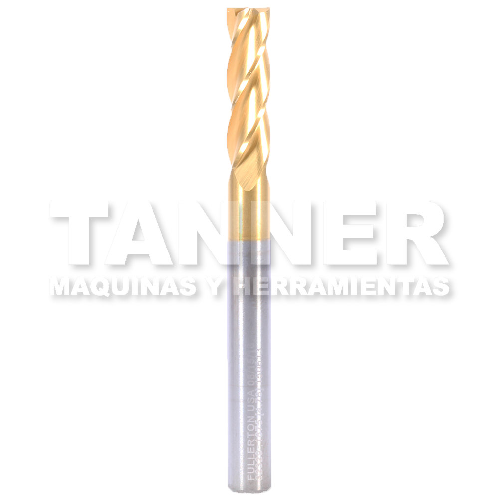 CORTADOR CARBURO 3/16X5/8X2 4F TIN