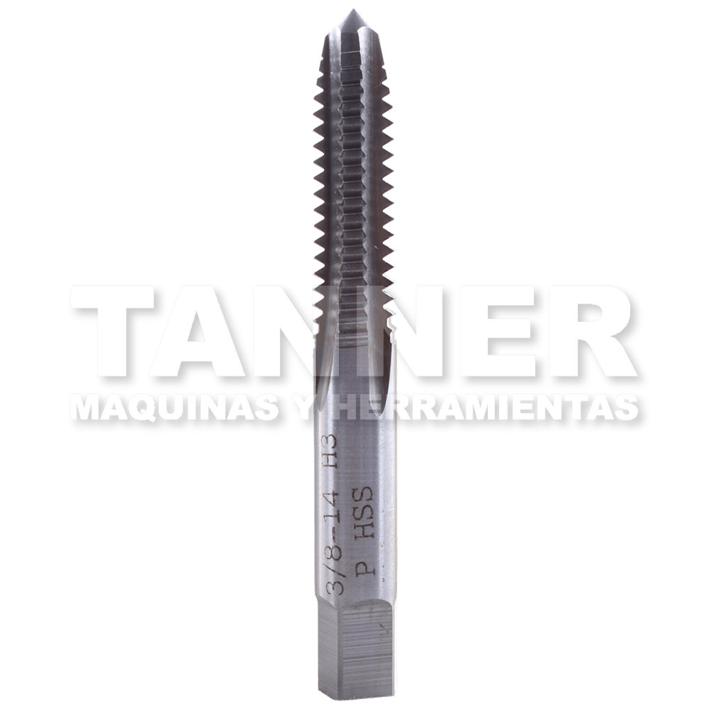 MACHUELO SEMICONICO HSS 3/8-14 H3 4F