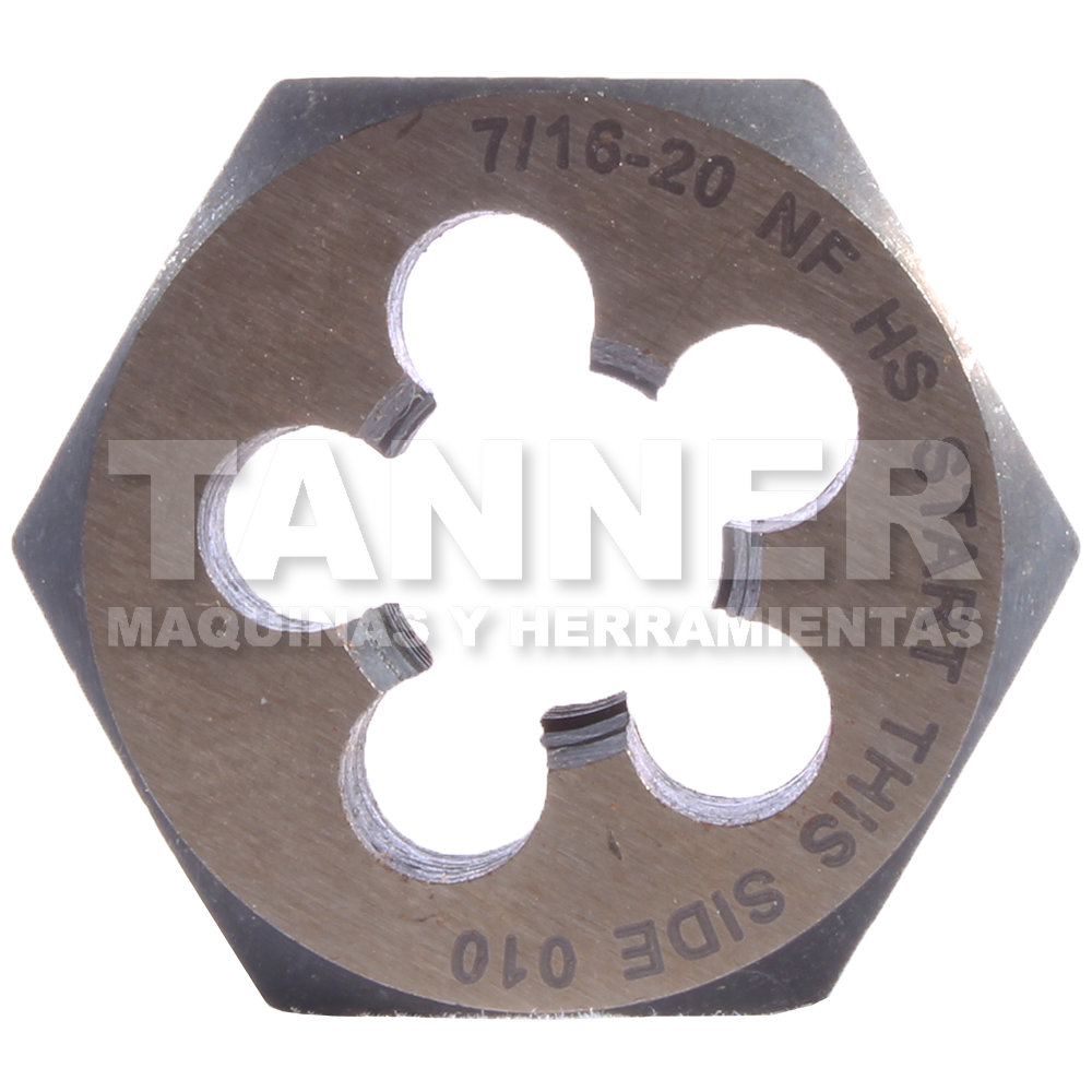 TERRAJA HEXAGONAL HSS 7/16-20