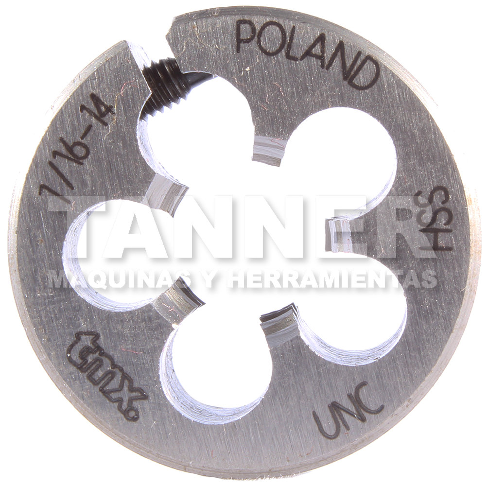 TERRAJA REDONDA HSS 7/16-14X1