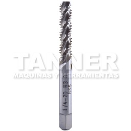 [TOM5-760-051] MACHUELO RECTO ESPIRAL HSS 1/4-20 3F H3