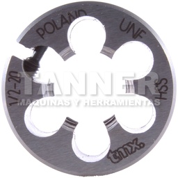 [TOM5-805-075] TERRAJA REDONDA HSS 1/2-20X1