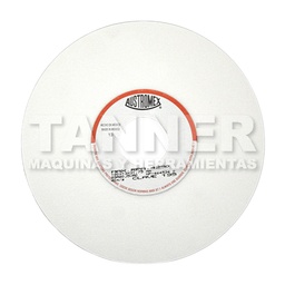 [AUS195] RUEDA BLANCA VITRIFICADA PARA ESMERILADO DE ACERO 180X13X31.75 89A80J5VA0