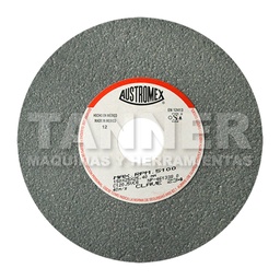 [AUS234] RUEDA ABRASIVA VITRIFICADA PARA ESMERILADO DE CARBURO DE TUNGSTENO 150X25X25.40 C120J5VC6