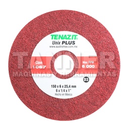 [AUS1067] RUEDA UNIX PLUS 150 x 6 x 25.4 UNIXPLUS D3
