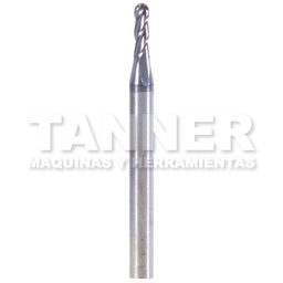 [FUL30720] CORTADOR BOLA CARBURO 5/64X1/4X1-1/2 4F TIALN