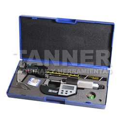 [TFT90062C] JUEGO CALIBRADOR DIGITAL 0-6PULG, MICROMETRO DIGITAL 0-1PULG