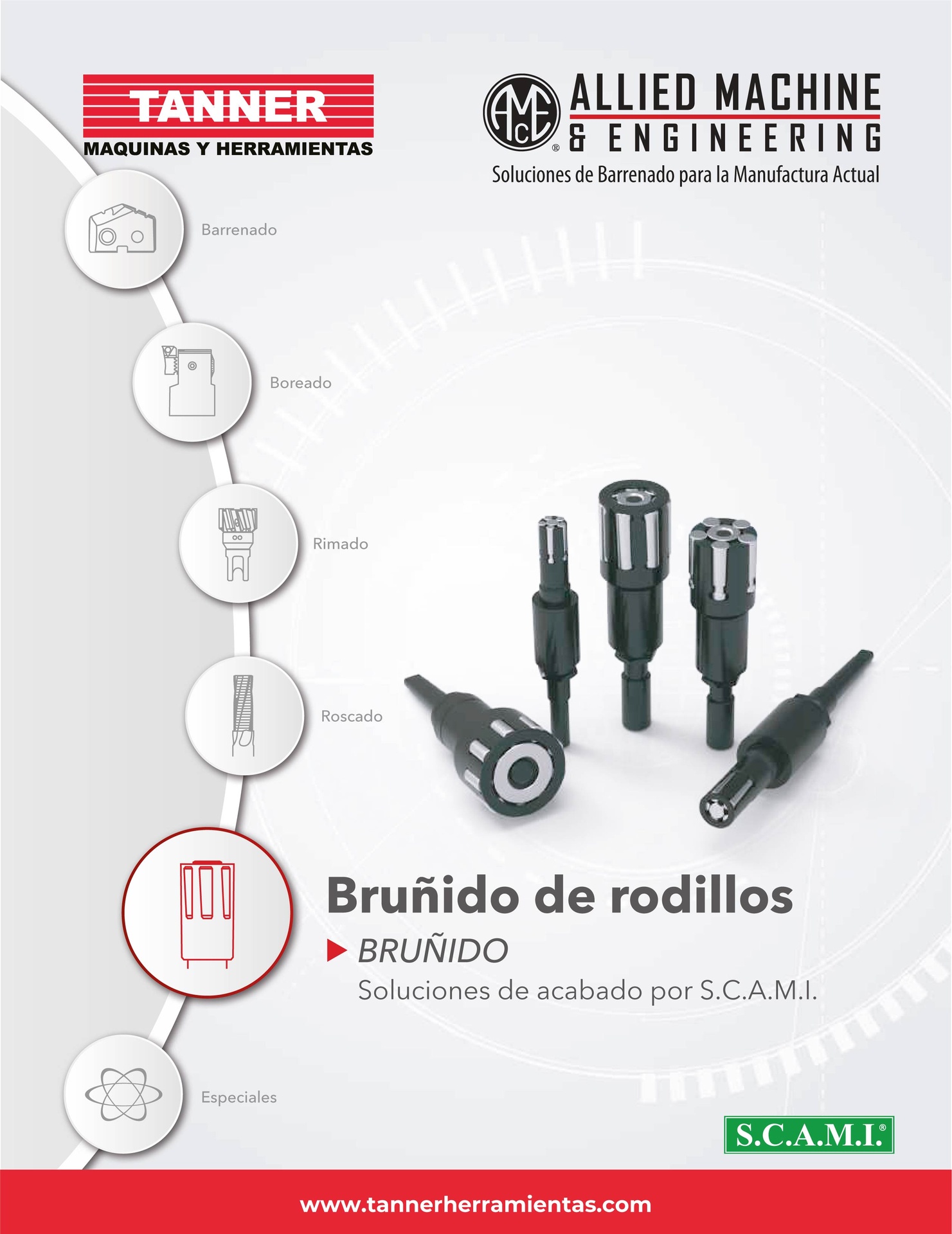 Bruñido: S.C.A.M.I.® Bruñido con rodillos - ES