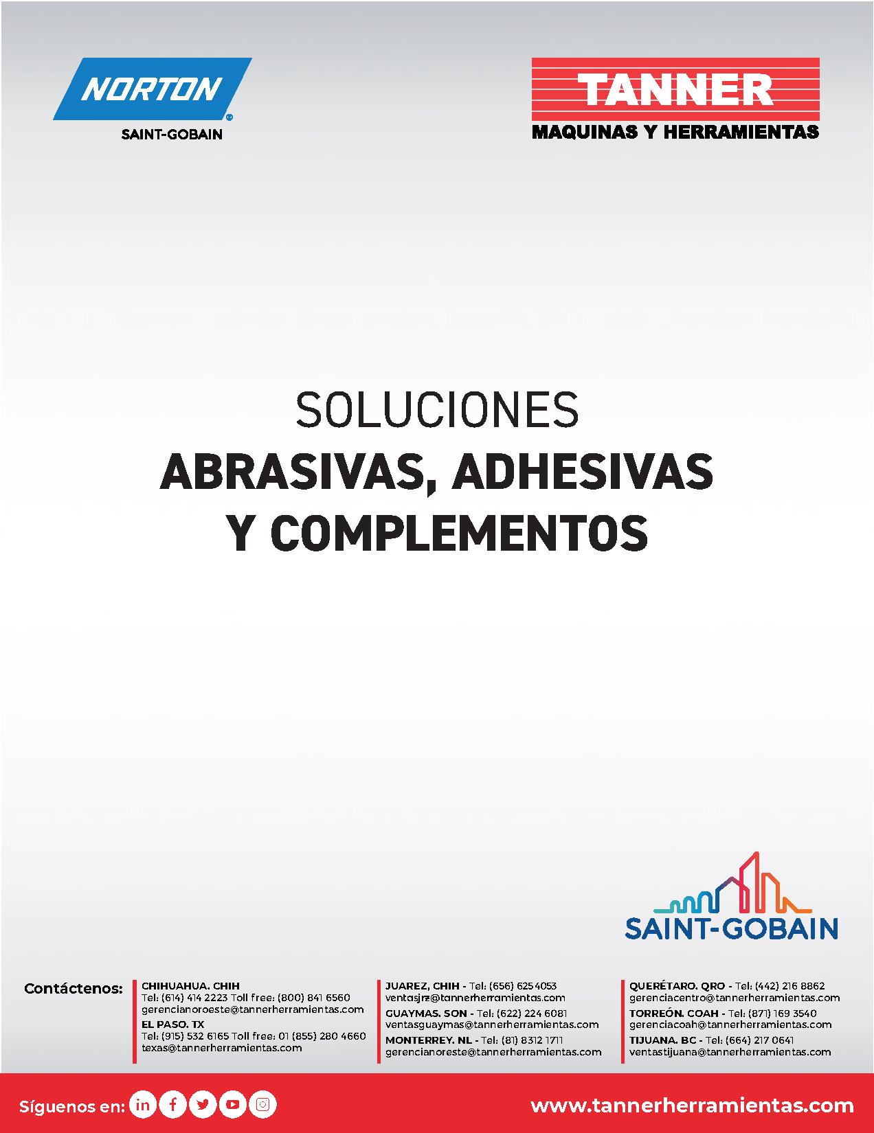 Soluciones Abrasivas, Adhesivas y Complementos